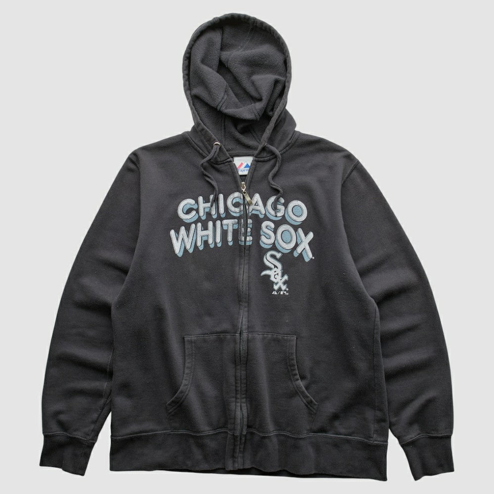 Chicago White Sox Majestic 2010 Hooded Full Zip Sweatshirt Outlet