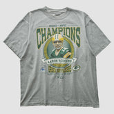 Green Bay Packers Reebok 2010 T-shirt - Heather Gray Vintage - Fanatics