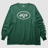 New York Jets 2010s Long Sleeve T-shirt - Green Vintage - Fanatics