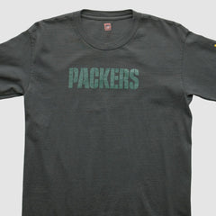 Green Bay Packers NFL 2000s Long Sleeve T-shirt - Charcoal Vintage - Fanatics