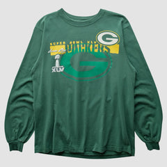 Green Bay Packers 2011 Long Sleeve T-shirt - Green Vintage - Fanatics