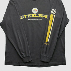 Pittsburgh Steelers NFL 2000s Long Sleeve T-shirt - Black Vintage - Fanatics
