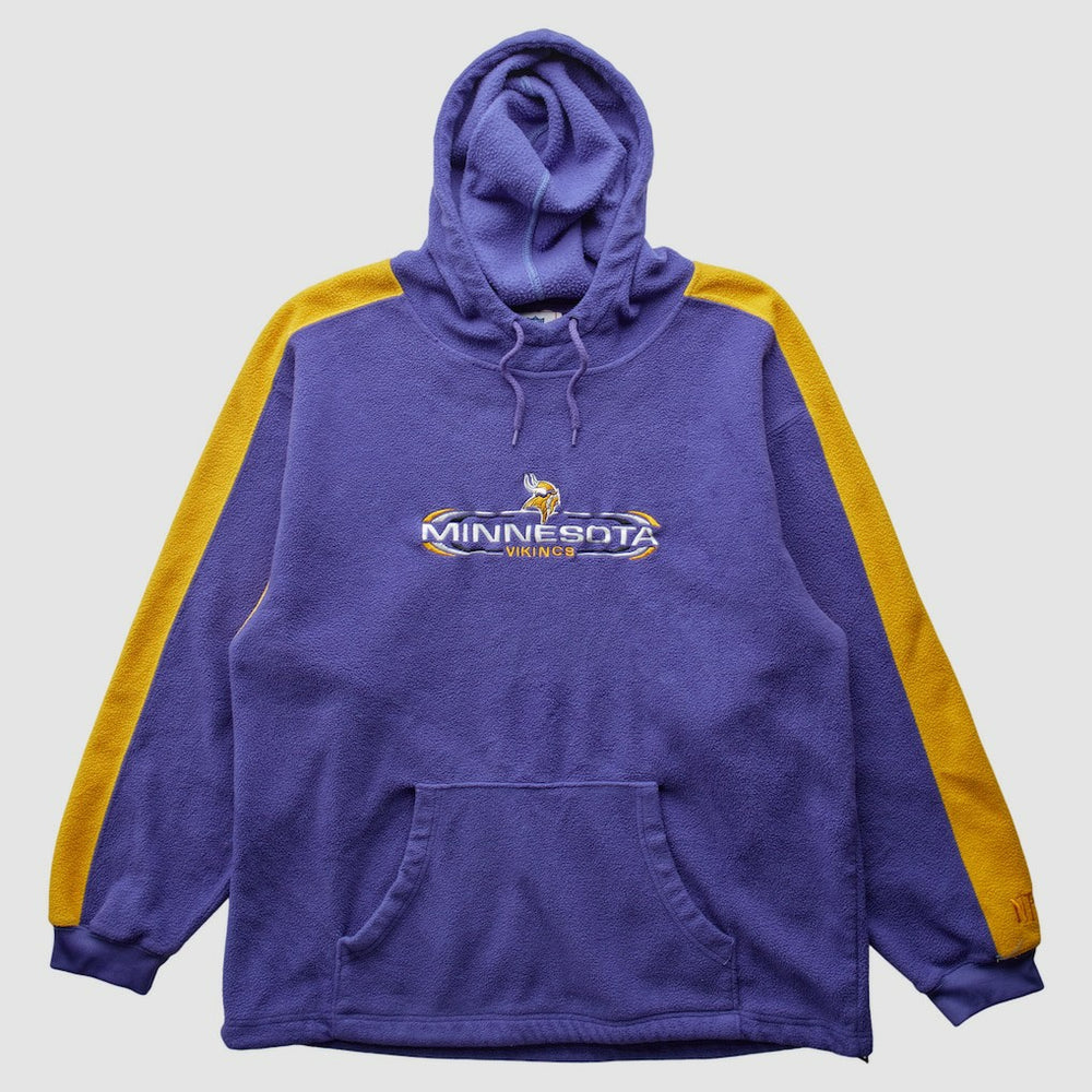 Minnesota Vikings NFL 2000s Hooded Pullover Sweatshirt - Purple Vintage - Fanatics