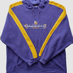 Minnesota Vikings NFL 2000s Hooded Pullover Sweatshirt - Purple Vintage - Fanatics