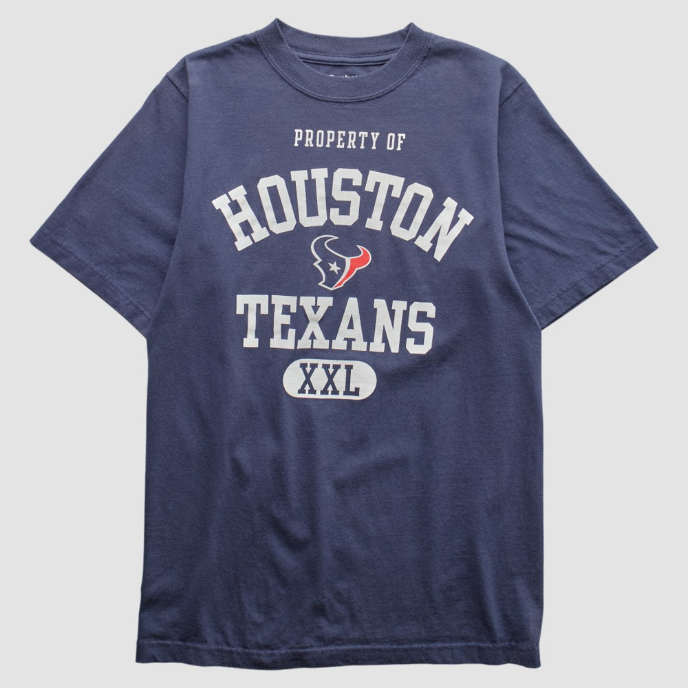 Houston Texans 2000s T-shirt - Navy Vintage - Fanatics