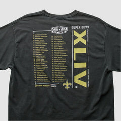 New Orleans Saints Reebok 2010 T-shirt - Black Vintage - Fanatics