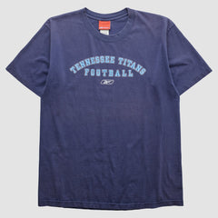 Tennessee Titans Reebok 2000s T-shirt - Navy Vintage - Fanatics