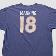 Denver Broncos Reebok 2010s T-shirt - Navy Vintage - Fanatics