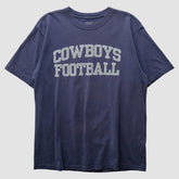 Dallas Cowboys Reebok 2000s T-shirt - Navy Vintage - Fanatics