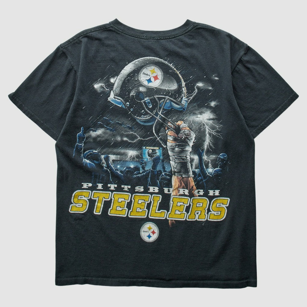 Pittsburgh Steelers 2000s T-shirt - Black Vintage - Fanatics