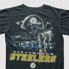 Pittsburgh Steelers 2000s T-shirt - Black Vintage - Fanatics