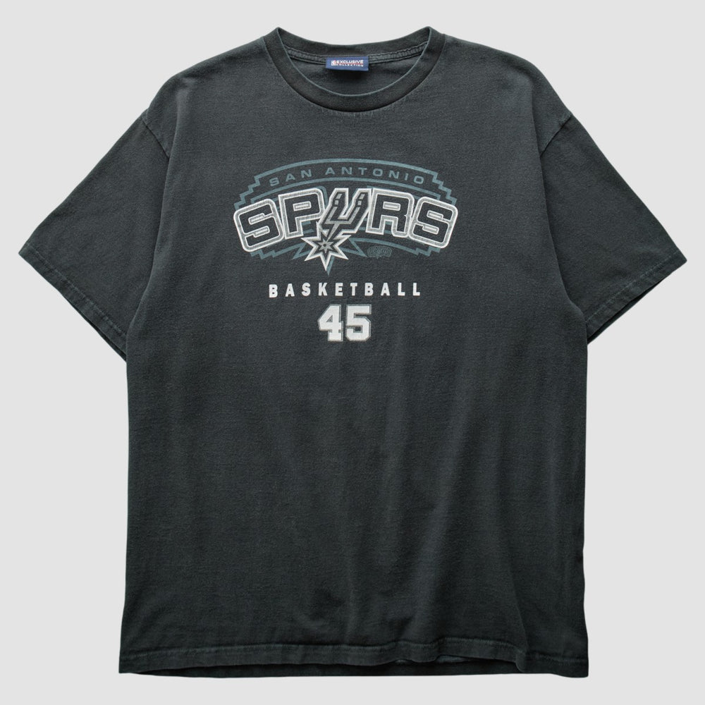 Vintage San Antonio Spurs Jansport 2010s T-shirt Black
