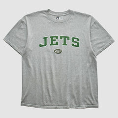 New York Jets 2010s T-shirt - Heather Gray Vintage - Fanatics