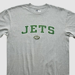 New York Jets 2010s T-shirt - Heather Gray Vintage - Fanatics