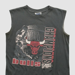 Vintage Chicago Bulls CSA 1998 Tank Charcoal