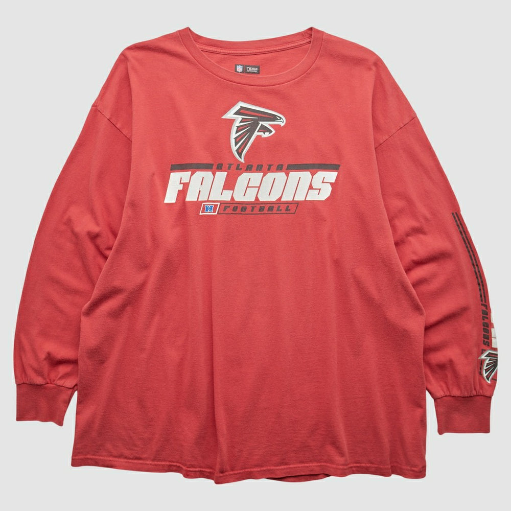 Atlanta Falcons NFL 2010s Long Sleeve T-shirt - Red Vintage - Fanatics