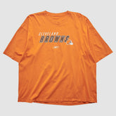 Cleveland Browns Reebok 2000s T-shirt - Orange Vintage - Fanatics
