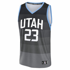 Fanatics Lauri Markkanen Utah Jazz 2025/26 City Edition Fast Break Jersey Black