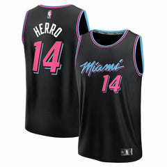 Fanatics Tyler Herro Miami Heat 2025/26 City Edition Fast Break Jersey Black