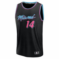 Fanatics Tyler Herro Miami Heat 2025/26 City Edition Fast Break Jersey Black