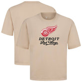 Detroit Red Wings Levelwear Team Surge Luxe Signature Knit T-Shirt - Khaki | NHL discount