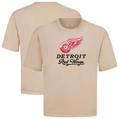 Detroit Red Wings Levelwear Team Surge Luxe Signature Knit T-Shirt - Khaki | NHL discount