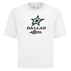 Dallas Stars Levelwear Team Surge Luxe Signature Knit T-Shirt - White | NHL on sale