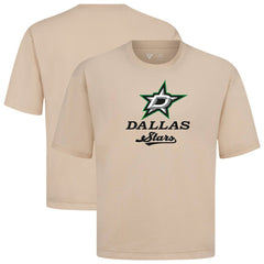 Dallas Stars Levelwear Team Surge Luxe Signature Knit T-Shirt - Khaki | NHL on sale