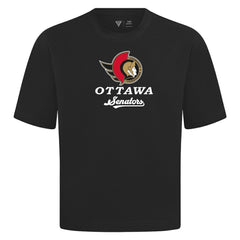 Ottawa Senators Levelwear Team Surge Luxe Signature Knit T-Shirt - Black | NHL discount