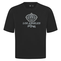 Los Angeles Kings Levelwear Team Surge Luxe Signature Knit T-Shirt - Black | NHL Clearance