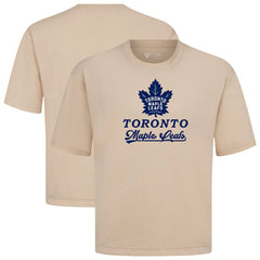 Toronto Maple Leafs Levelwear Team Surge Luxe Signature Knit T-Shirt - Khaki | NHL sale