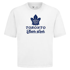 Toronto Maple Leafs Levelwear Team Surge Luxe Signature Knit T-Shirt - White | NHL discount