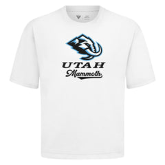 Utah Mammoth Levelwear Team Surge Luxe Signature Knit T-Shirt - White | NHL sale