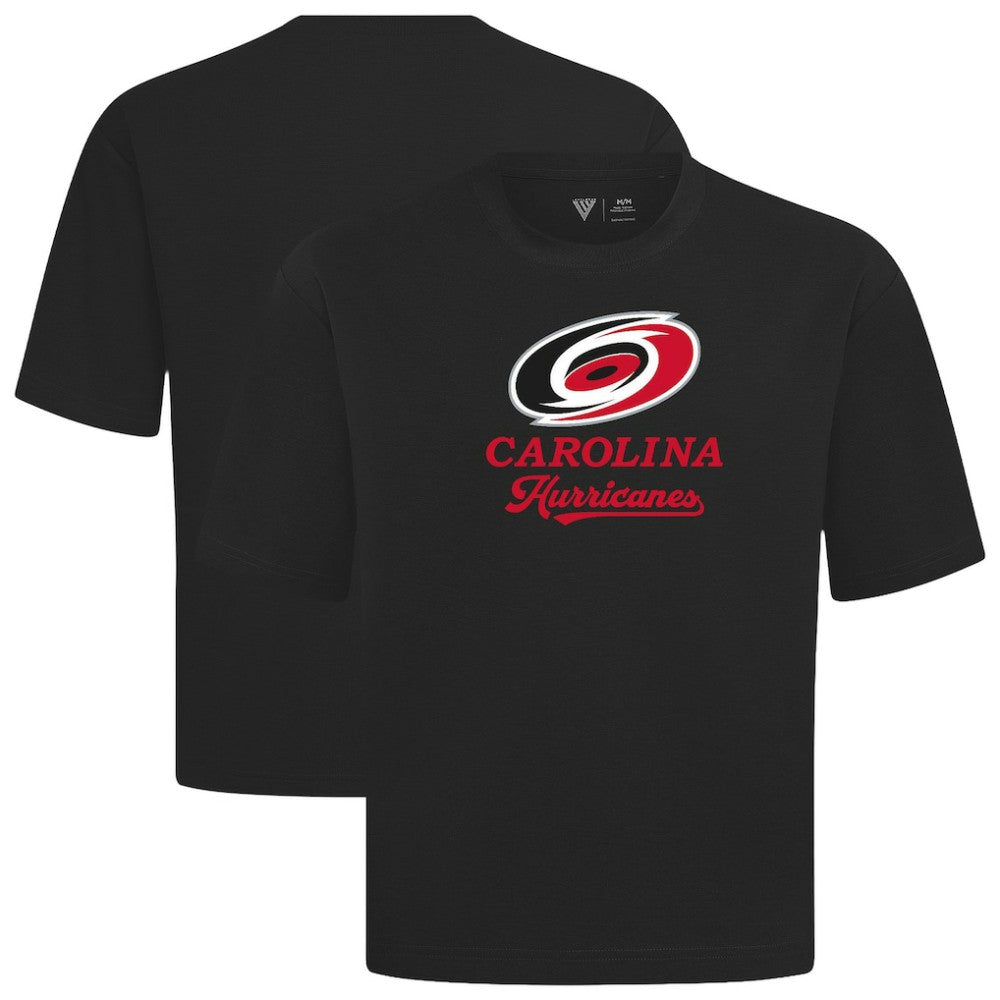 Carolina Hurricanes Levelwear Team Surge Luxe Signature Knit T-Shirt - Black | NHL on sale