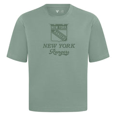 New York Rangers Levelwear Shadow Surge Luxe Signature Knit T-Shirt - Green | NHL on sale