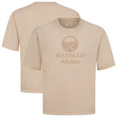 Buffalo Sabres Levelwear Shadow Surge Luxe Signature Knit T-Shirt - Khaki | NHL Lifestyle