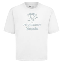 Pittsburgh Penguins Levelwear Shadow Surge Luxe Signature Knit T-Shirt - White | NHL discount