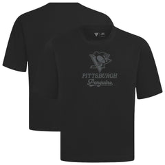 Pittsburgh Penguins Levelwear Shadow Surge Luxe Signature Knit T-Shirt - Black | NHL discount