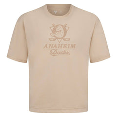 Anaheim Ducks Levelwear Shadow Surge Luxe Signature Knit T-Shirt - Khaki | NHL online