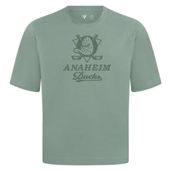 Anaheim Ducks Levelwear Shadow Surge Luxe Signature Knit T-Shirt - Green | NHL discount