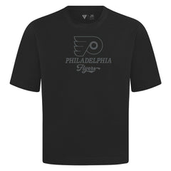 Philadelphia Flyers Levelwear Shadow Surge Luxe Signature Knit T-Shirt - Black | NHL Clearance