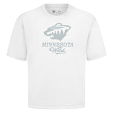 Minnesota Wild Levelwear Shadow Surge Luxe Signature Knit T-Shirt - White | NHL on sale