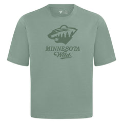 Minnesota Wild Levelwear Shadow Surge Luxe Signature Knit T-Shirt - Green | NHL Clearance