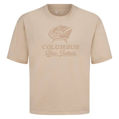 Columbus Blue Jackets Levelwear Shadow Surge Luxe Signature Knit T-Shirt - Khaki | NHL discount