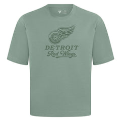 Detroit Red Wings Levelwear Shadow Surge Luxe Signature Knit T-Shirt - Green | NHL sale