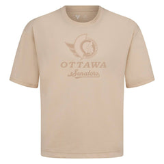 Ottawa Senators Levelwear Shadow Surge Luxe Signature Knit T-Shirt - Khaki | NHL near me