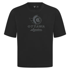 Ottawa Senators Levelwear Shadow Surge Luxe Signature Knit T-Shirt - Black | NHL discount