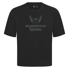 Washington Capitals Levelwear Shadow Surge Luxe Signature Knit T-Shirt - Black | NHL online