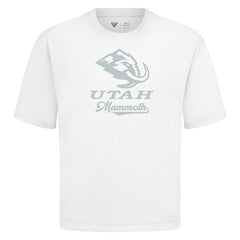Utah Mammoth Levelwear Shadow Surge Luxe Signature Knit T-Shirt - White | NHL Clearance