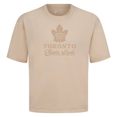 Toronto Maple Leafs Levelwear Shadow Surge Luxe Signature Knit T-Shirt - Khaki | NHL Clearance